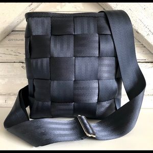 The Original Seatbelt Bag / Blue / 9”x8” / Clean!